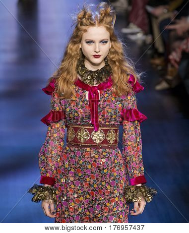 Anna Sui - Fall 2017 Collection