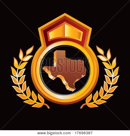 státu Texas na royal crest