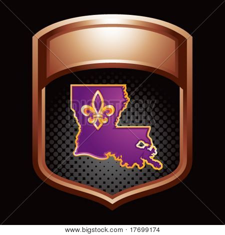 Louisiana state badge
