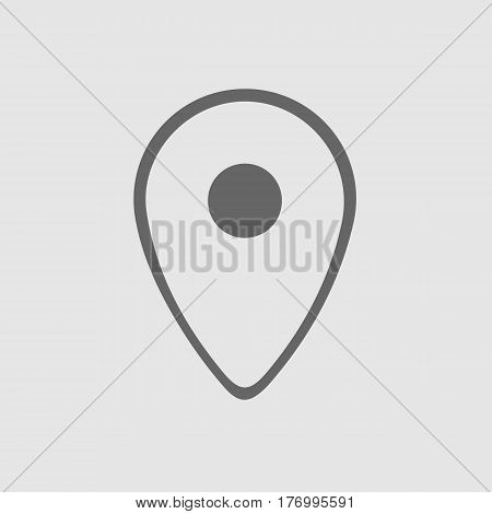 Map pointer vector icon eps 10. Mark symbol. Marker sign.