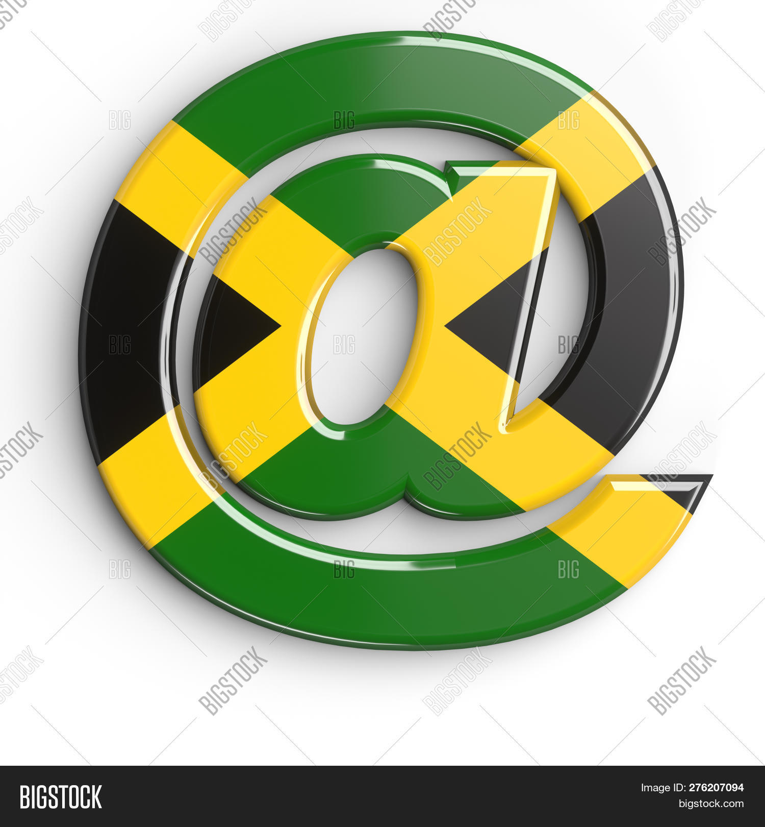 Jamaica Email Sign Image & Photo (Free Trial) Bigstock