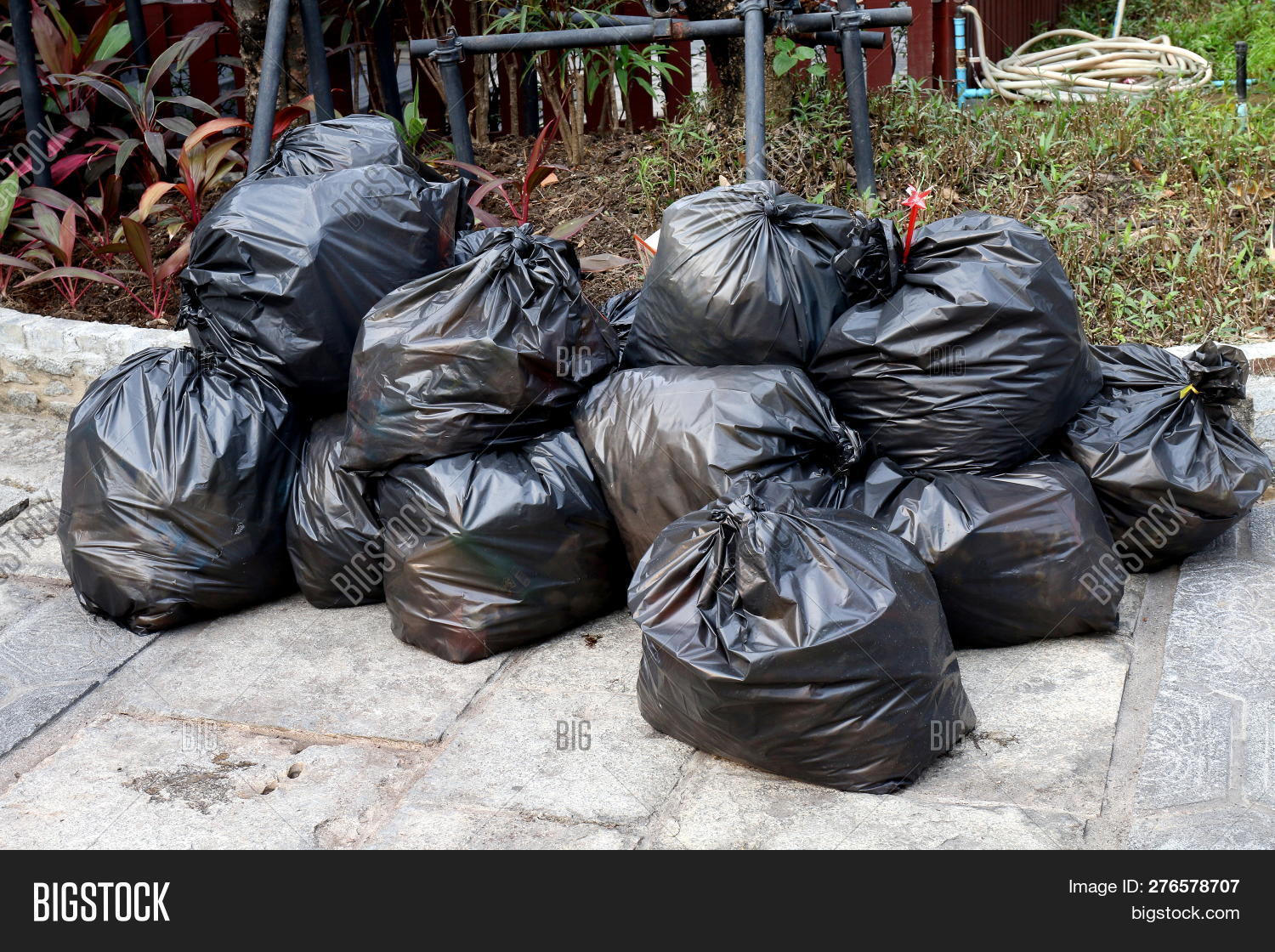 Waste Plastic Lots Image Photo Free Trial Bigstock