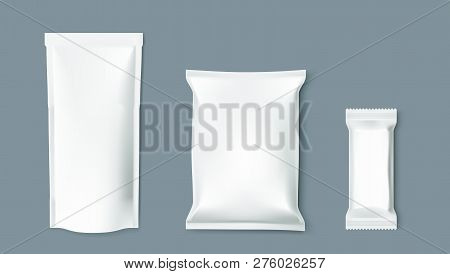 Simple Blank Doy Pack, Pillow Pack And Chocolate Bar