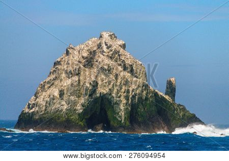The Shag Rocks Are Six Small, Uninhabited, Islands On The Most Western Part Of South Georgia. They A