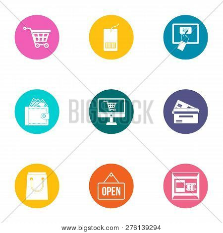 Remuneration Icons Set. Flat Set Of 9 Remuneration Icons For Web Isolated On White Background