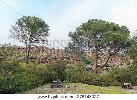 Cederberg, South Africa, August 28, 2018: The Kliphuis Campsite On The Pakhuis Pass In The Cederberg