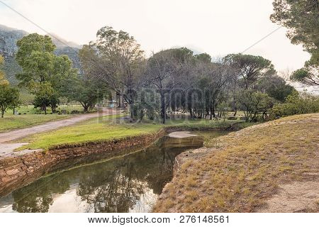 Cederberg, South Africa, August 28, 2018: Early Morning View Of The Kliphuis Campsite On The Pakhuis