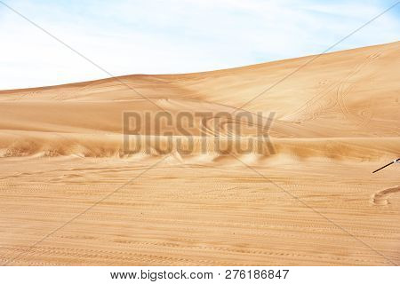 Sharjah Desert Area, One Of The Most Visited Places For Off-roading By Off Roaders, Big Red To Pink