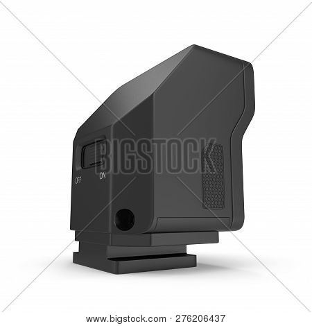 Compact Speedlight 3d Illustration On White Background Isolated