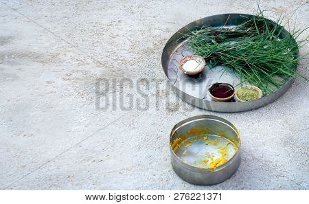 Haldi Rasam Tel Baan Ritual In Indian Wedding