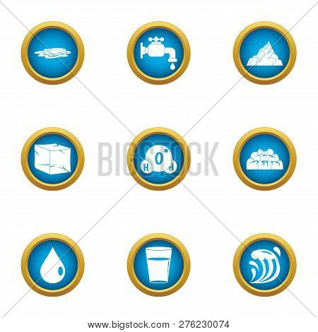 Reviver Icons Set. Flat Set Of 9 Reviver Icons For Web Isolated On White Background