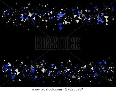 Bang, Burst, Moved Particles, Vector Explosion Background. Broken Glass Moving Memphis Bright Fragme