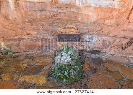 Cederberg, South Africa, August 28, 2018: Grave Of Dr. C. Louis Leipoldt, An Afrikaans Poet, In The 