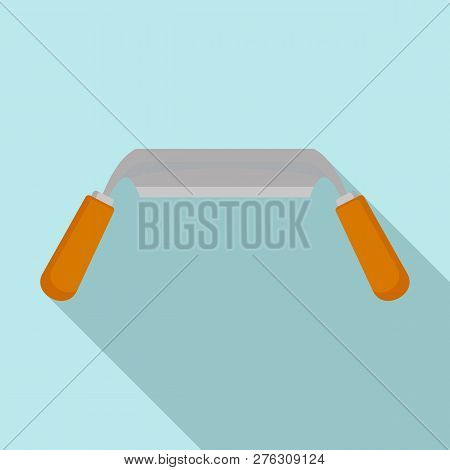 Spokeshave Icon. Flat Illustration Of Spokeshave Icon For Web Design