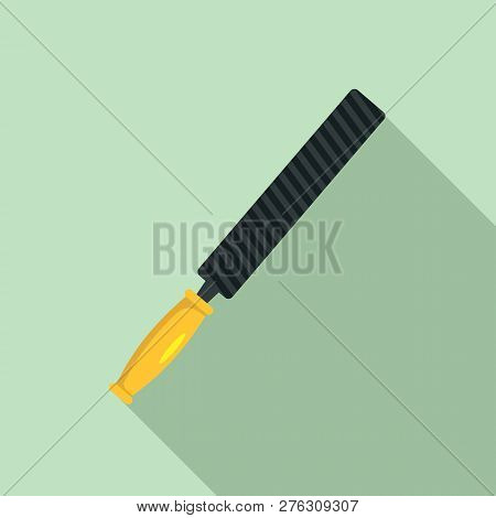 Rasp File Icon. Flat Illustration Of Rasp File Icon For Web Design