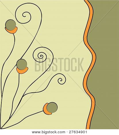 Floral achtergrond