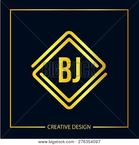 Initial Letter Bj Logo Template Vector Design