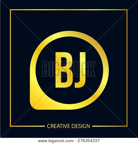 Initial Letter Bj Logo Template Vector Design