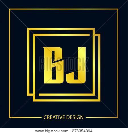 Initial Letter Bj Logo Template Vector Design