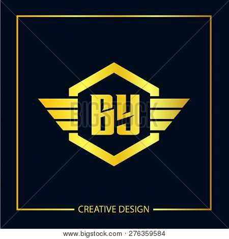 Initial Letter By Logo Template Vector Design