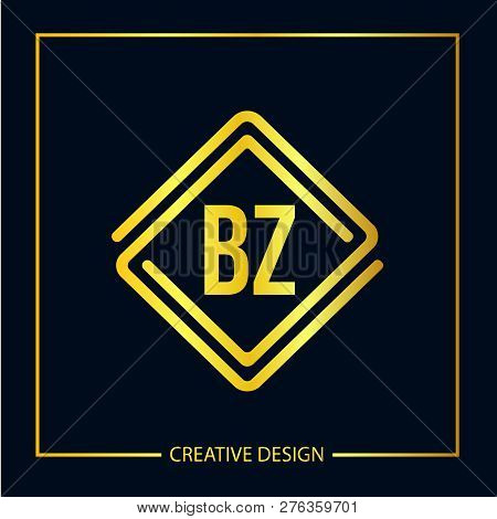 Initial Letter Bz Logo Template Vector Design