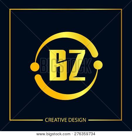 Initial Letter Bz Logo Template Vector Design