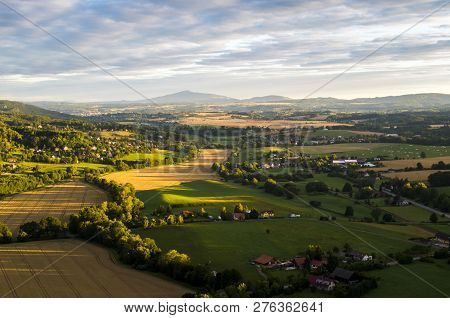 View From The Plane (bohemia Paradise, Czech Republic)