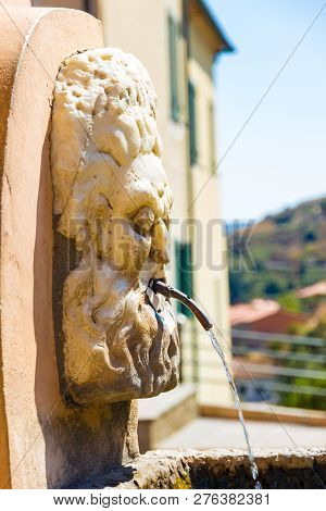 Fountain In Rio Nell'elba, Tuscany, Italy
