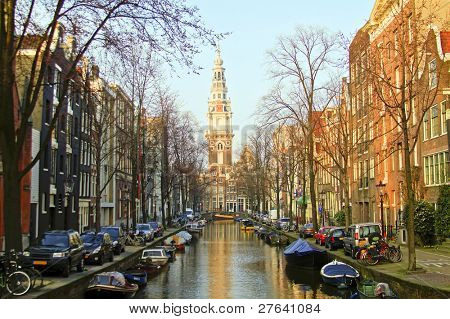 阿姆斯特丹与荷兰-hdr Zuiderkerk
