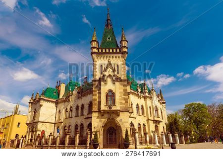 View Of Jakabov Palace In The Old Town In Kosice, Slovakia