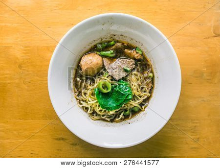 Noodle Boat Boat Culture Noodles Style Street,styleta,blet, Thailand
