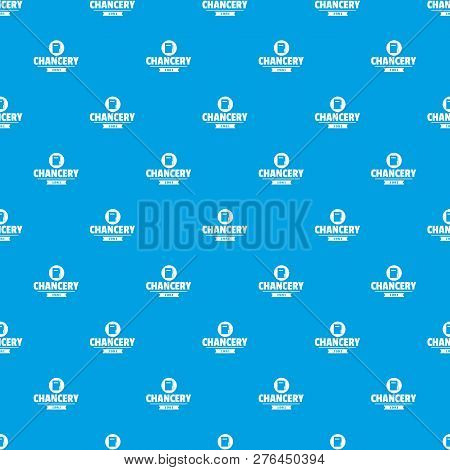 Chancery Pattern Vector Seamless Blue Repeat For Any Use