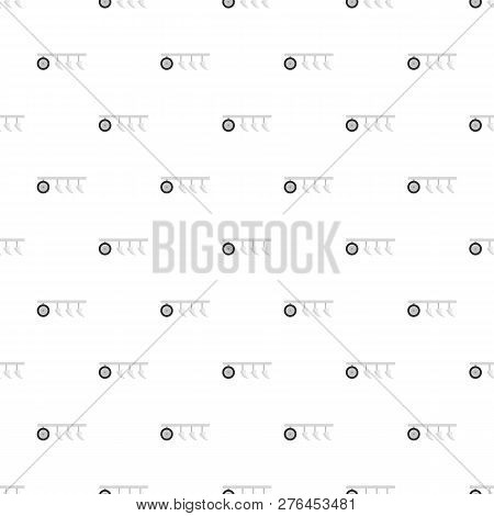 Tractor Plow Pattern Seamless Vector Repeat For Any Web Design