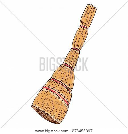 Birdhouse. Vector illustration of a wooden birdhouse.