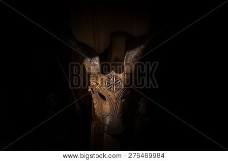Su Boe, Traditional Mask From Ottana, Sardinia, Italy