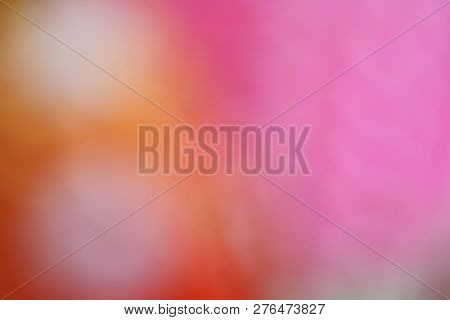 Colorful Background Soft Multi Color Style Abstract Blurred Pink Red Yellow Gold Green, Rainbow Brig