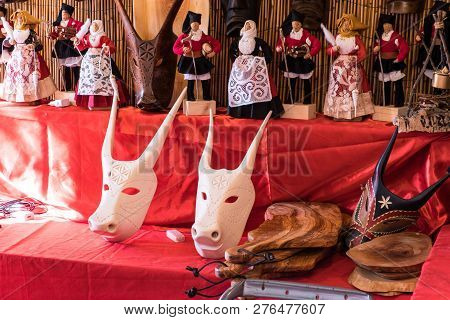 Su Boe, Traditional Mask From Ottana, Sardinia, Italy
