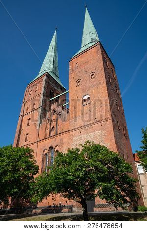 Cathedral Of The Hanseatic City Of Lübeck, Germany, Europe