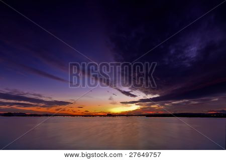 Albufera günbatımı