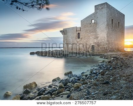 Shot Of The Ruins Of The 