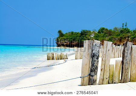 Turquoise Beach In Zanzibar Island - Tanzania