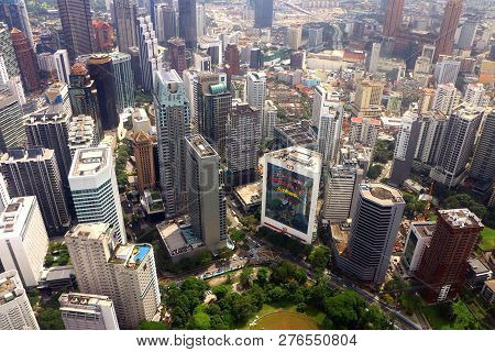 Kuala Lumpur, Malaysia - December 22 , 2018 : Ambank Group Building In Jalan Raja Chulan, Kuala Lump