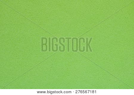 Texture Of Light Green Sponge, Abstract Background