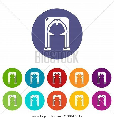 Archway Villain Icon. Simple Illustration Of Archway Villain Icon For Web