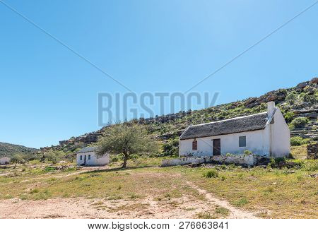 Rooibos Heritage Route, South Africa, August 28, 2018: Farm Worker Houses On The Rooibos Heritage Ro