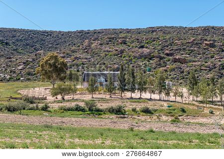 Rooibos Heritage Route, South Africa, August 28, 2018: A Farm House On The Rooibos Heritage Route In