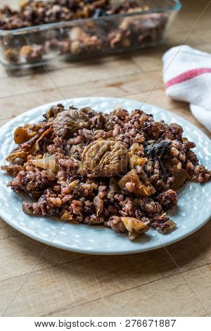 Chestnut Rice With Dried Fruits / Ic Pilav Or Pilaf