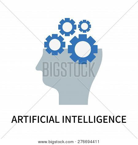 Artificial Intelligence Icon Isolated On White Background. Artificial Intelligence Icon Simple Sign.