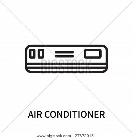 Air Conditioner Icon Isolated On White Background. Air Conditioner Icon Simple Sign. Air Conditioner
