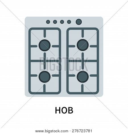 Hob Icon Isolated On White Background. Hob Icon Simple Sign. Hob Icon Trendy And Modern Symbol For G